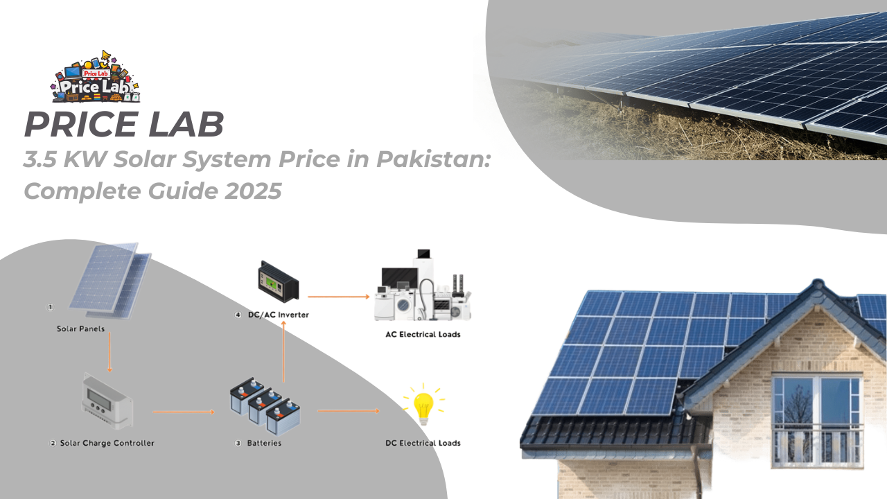 3.5 KW Solar System Price in Pakistan